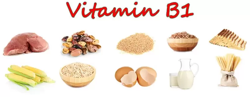 vitamīns B1 produktos potences uzlabošanai